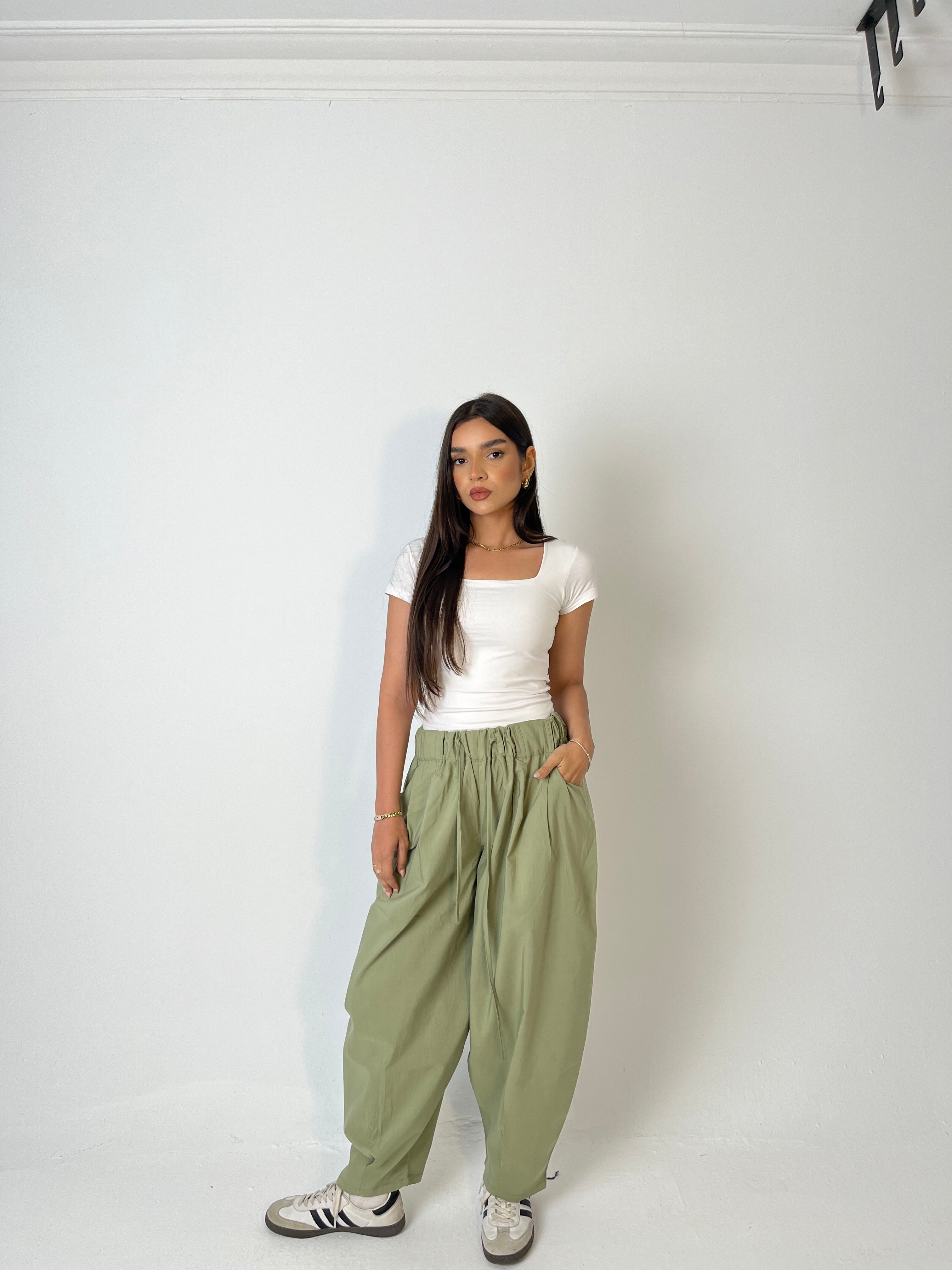 Slouchy pants