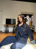 Dark washed Denim Set