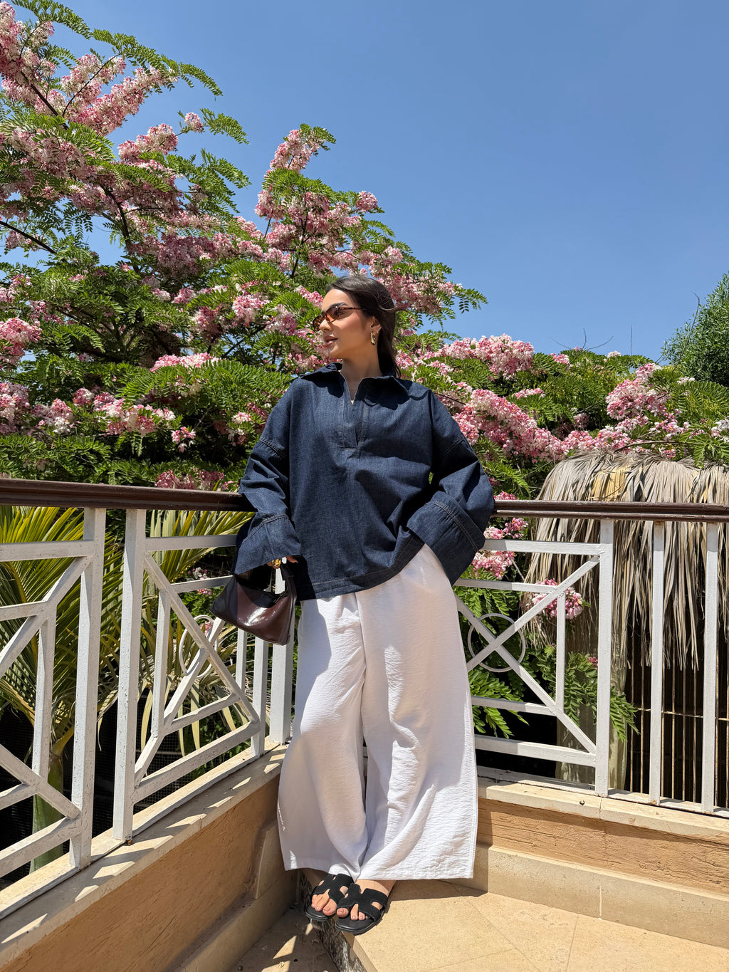 Denim Bell shirt