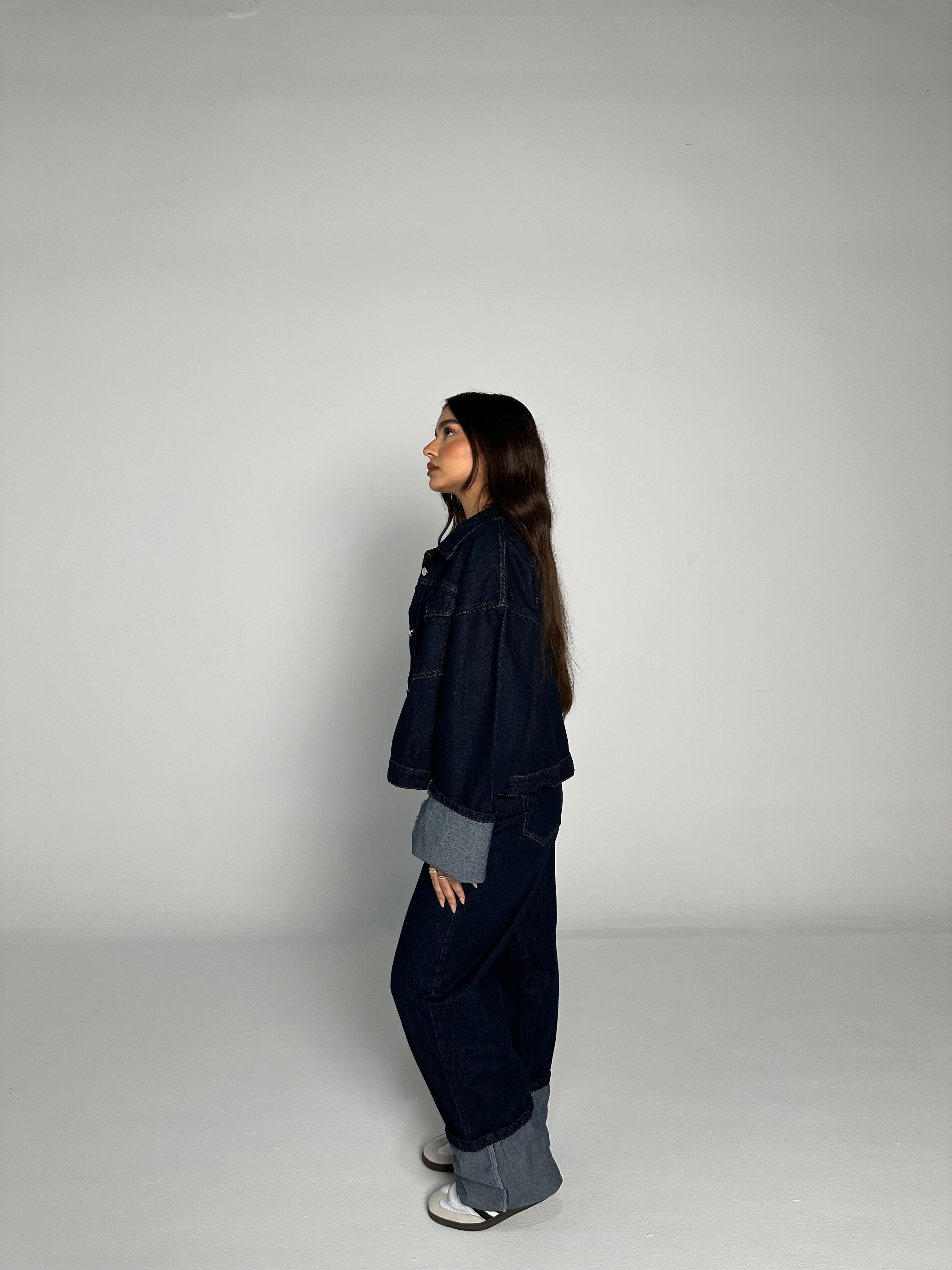 Dark washed Denim Set