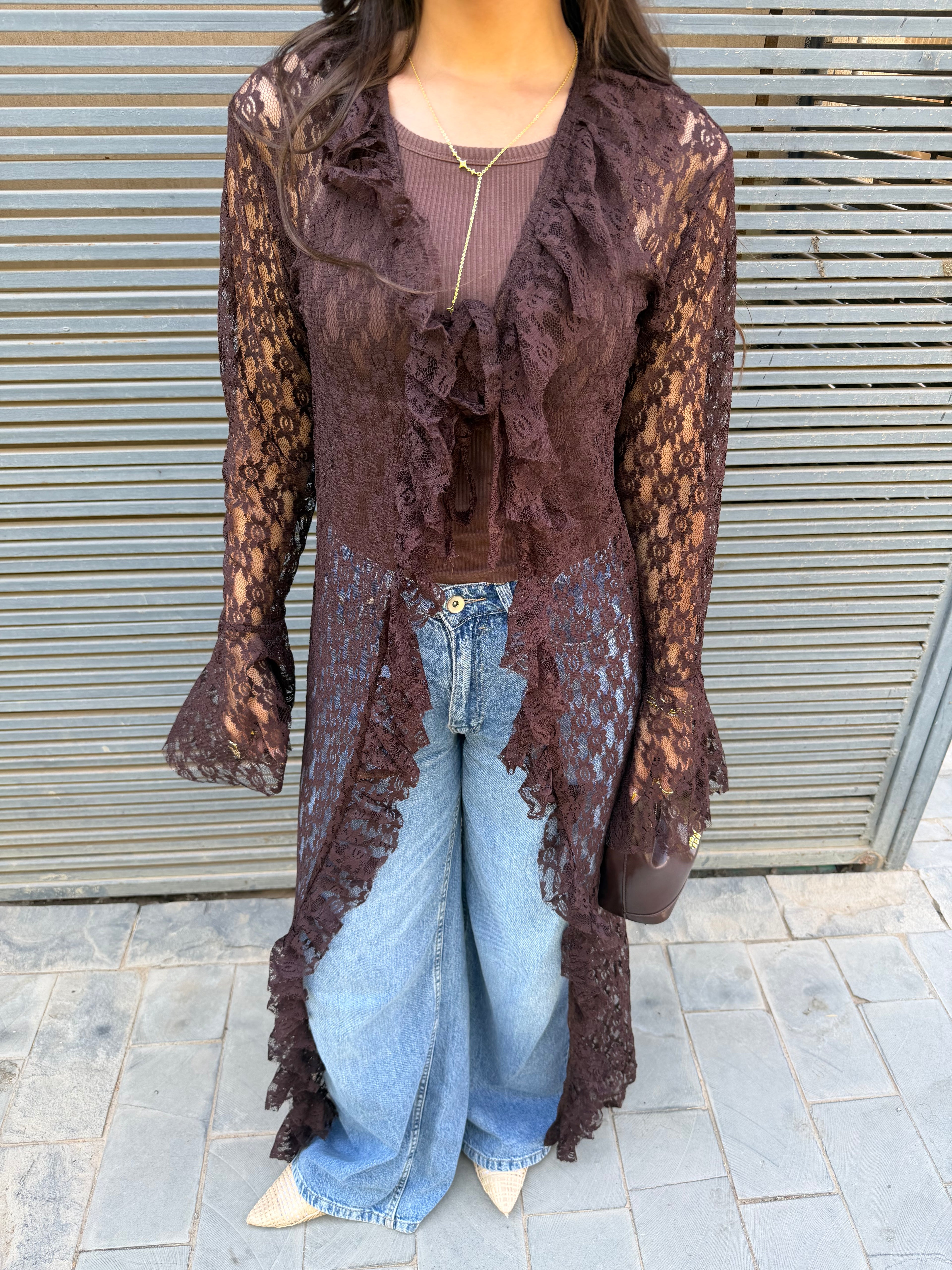 The Lace Cardigan