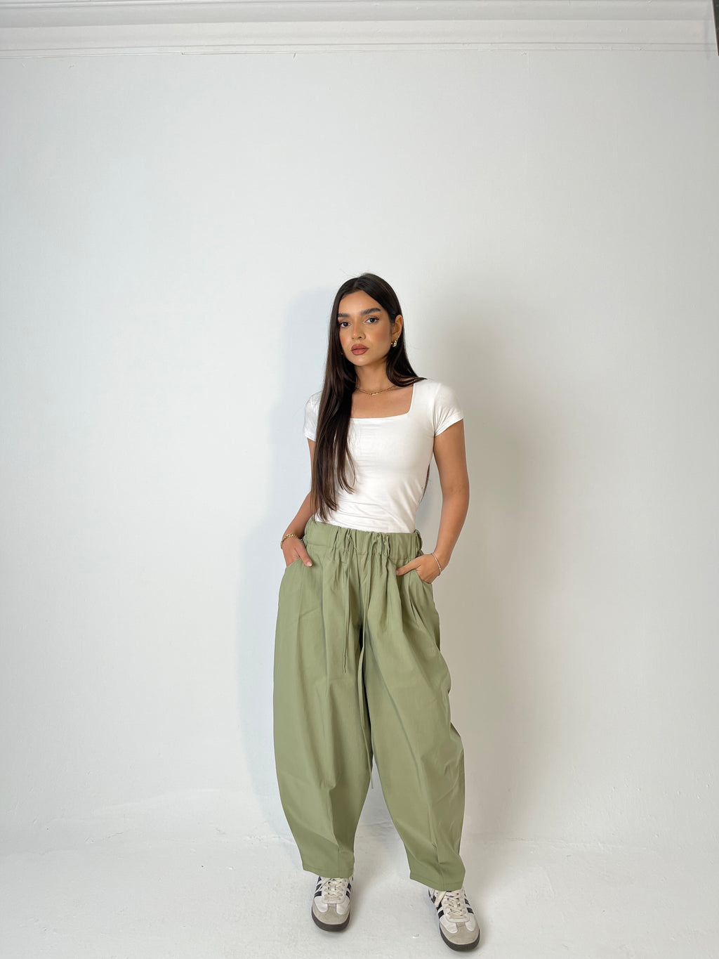 Slouchy pants