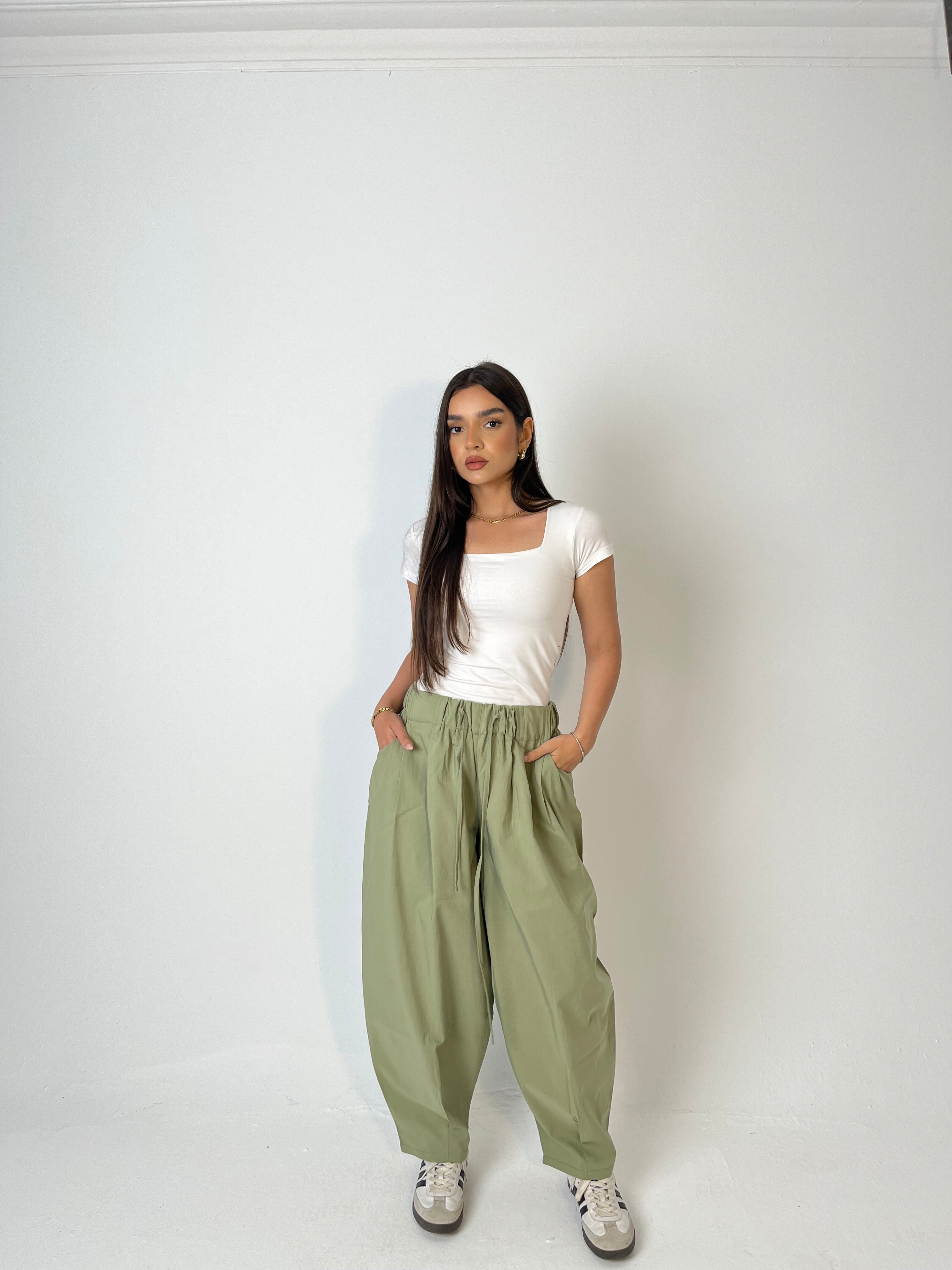 Slouchy pants