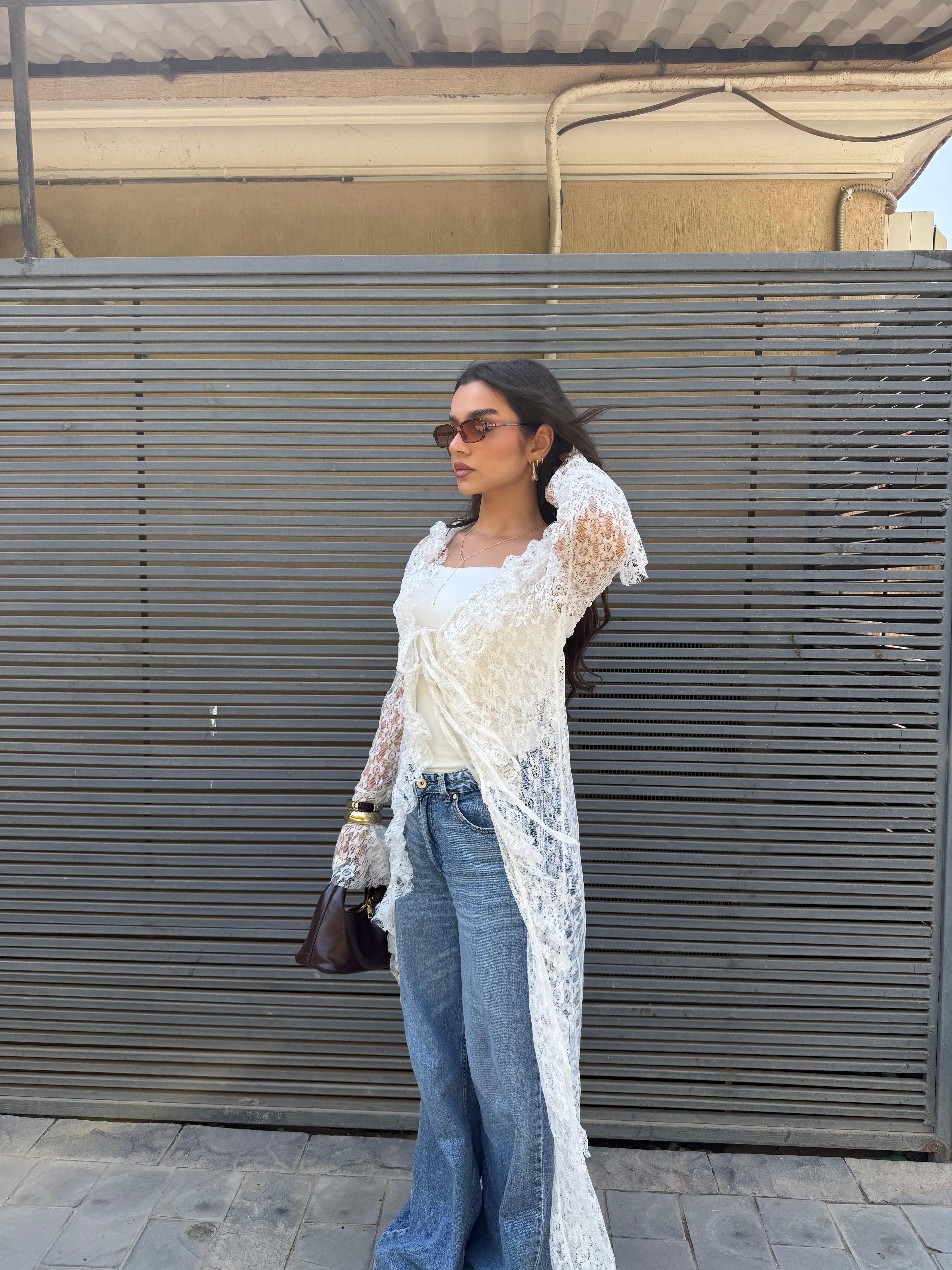 The Lace Cardigan