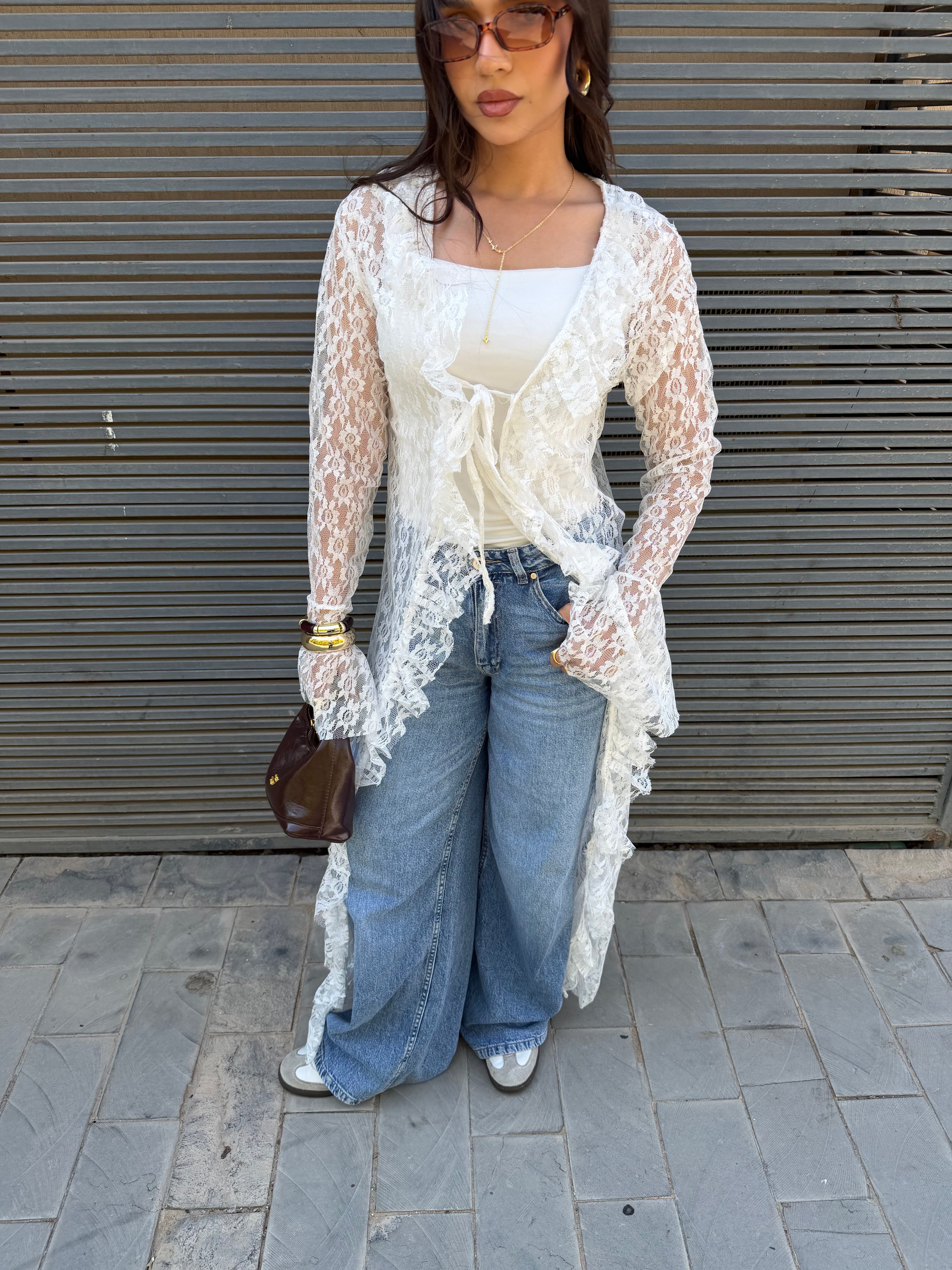 The Lace Cardigan