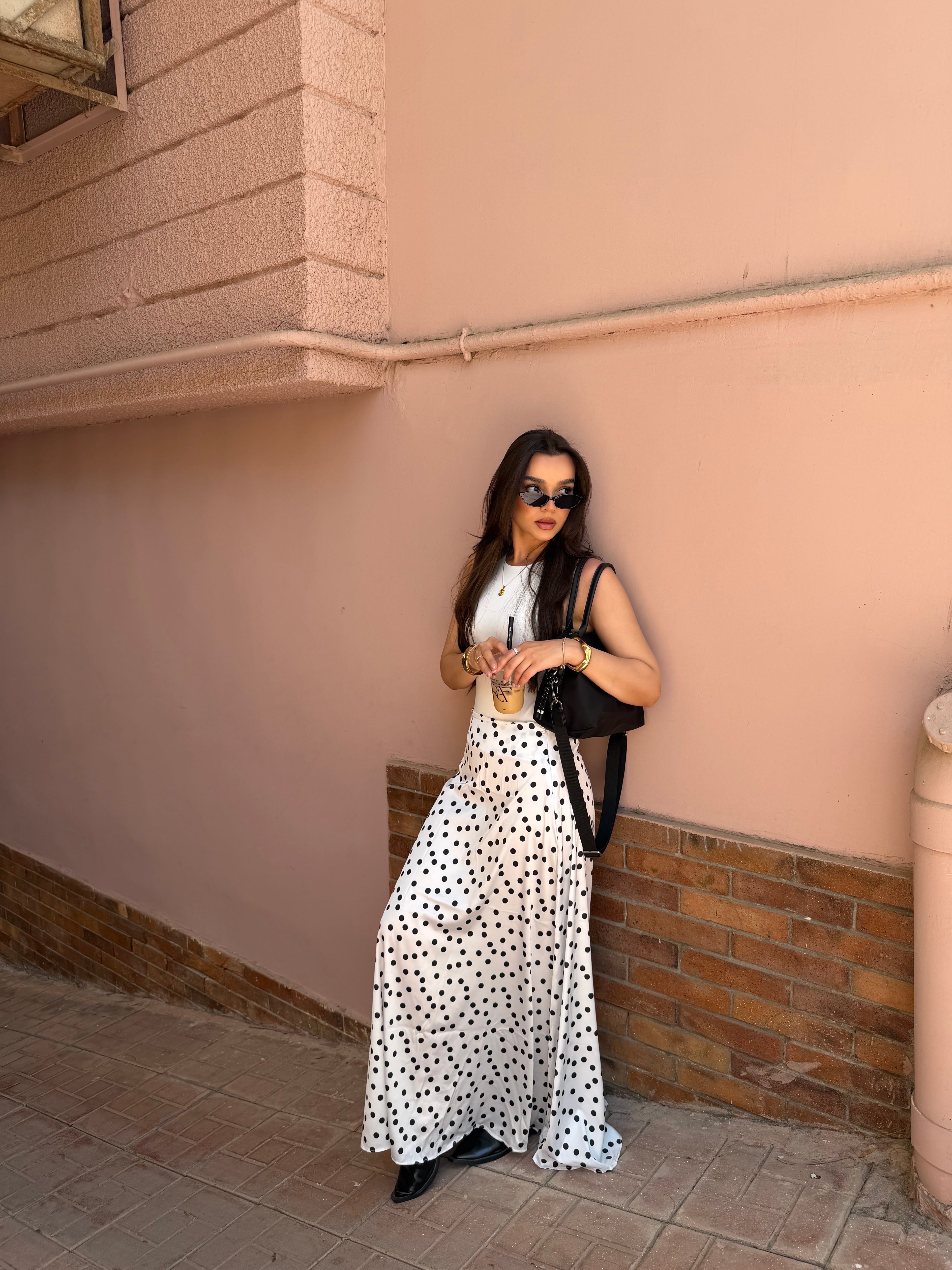 Bolka dots stain skirt