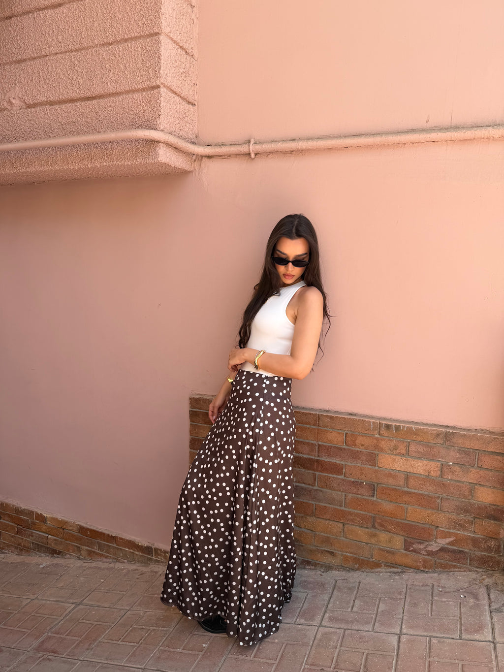 Bolka dots stain skirt