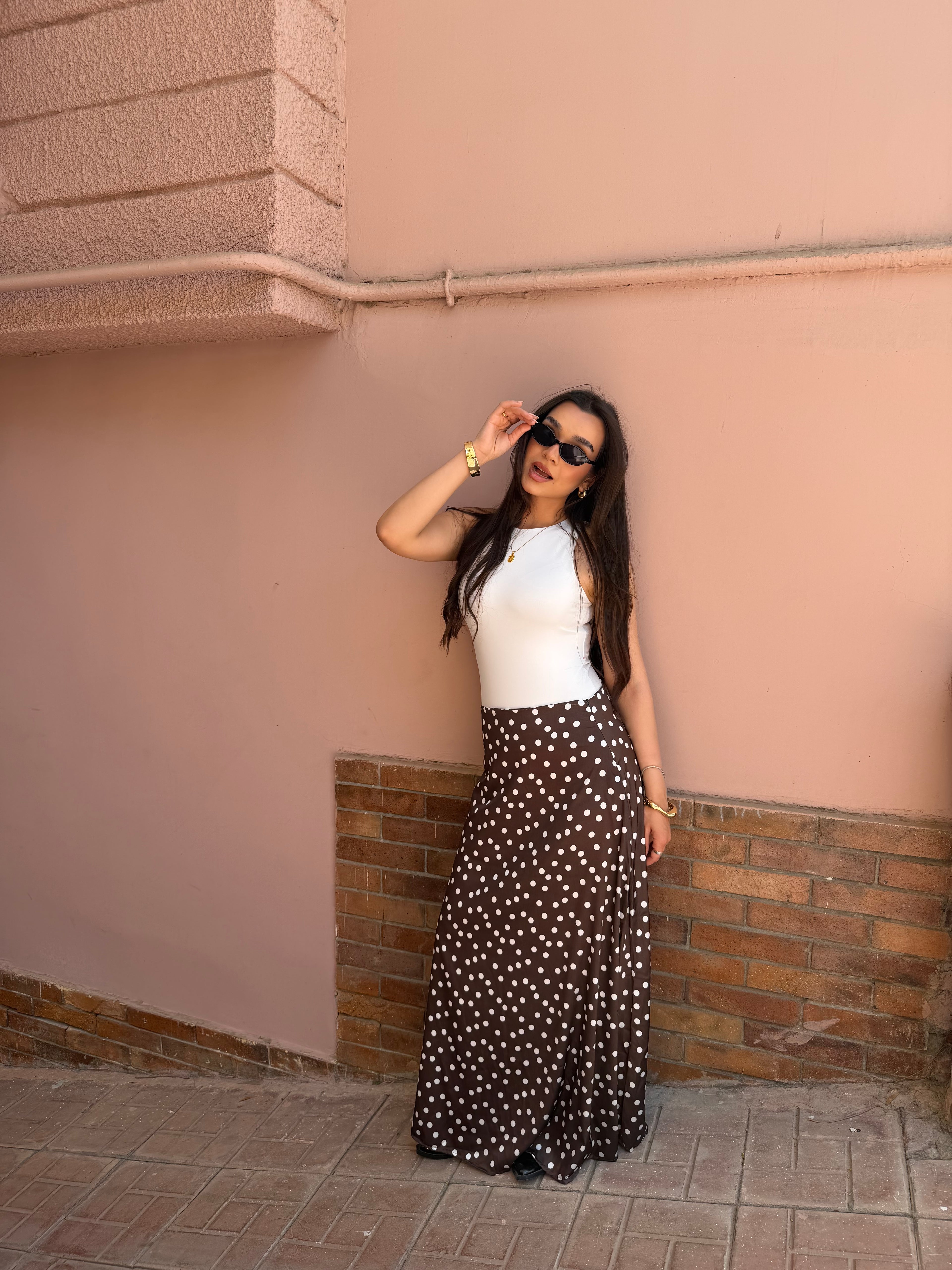 Bolka dots stain skirt