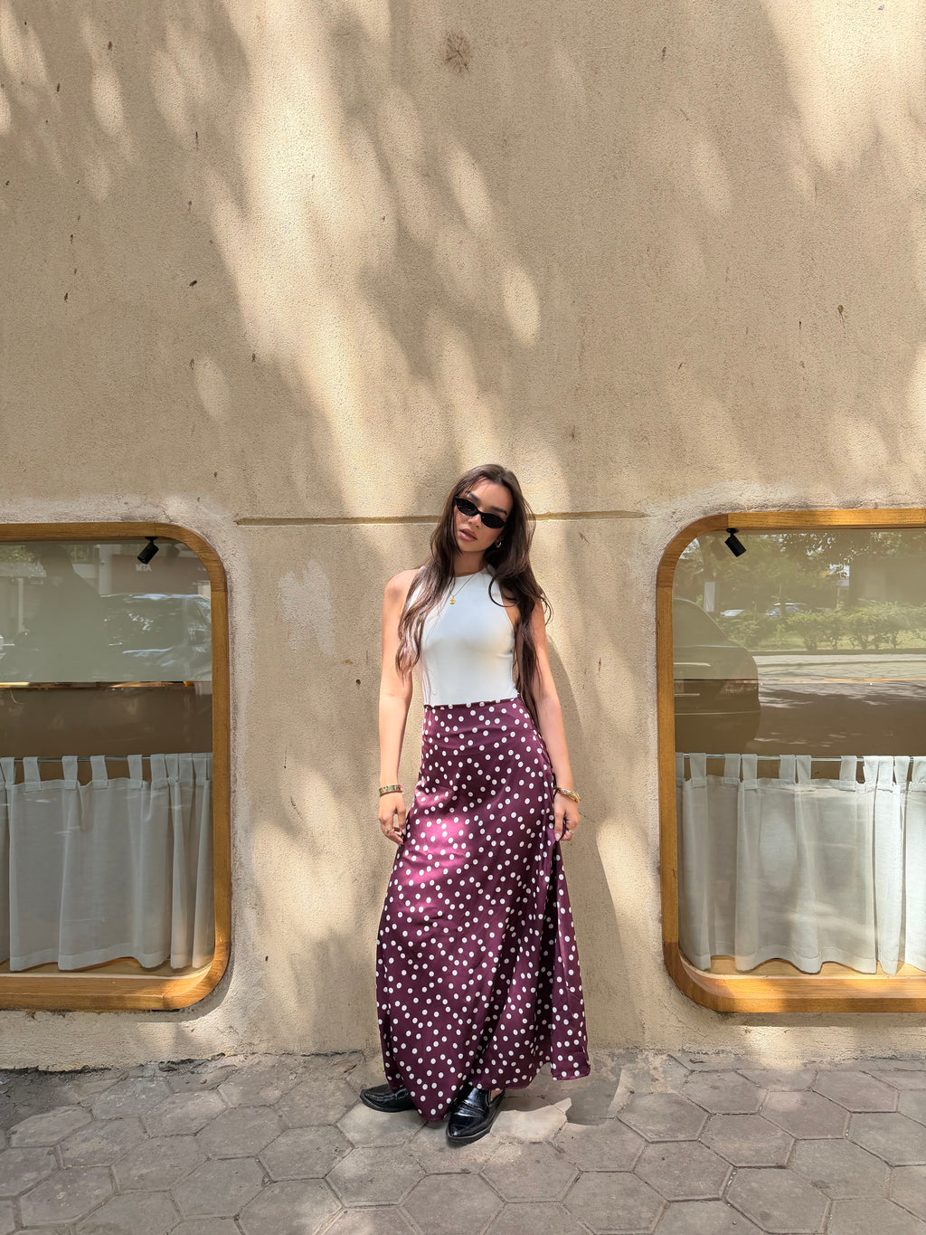 Bolka dots stain skirt