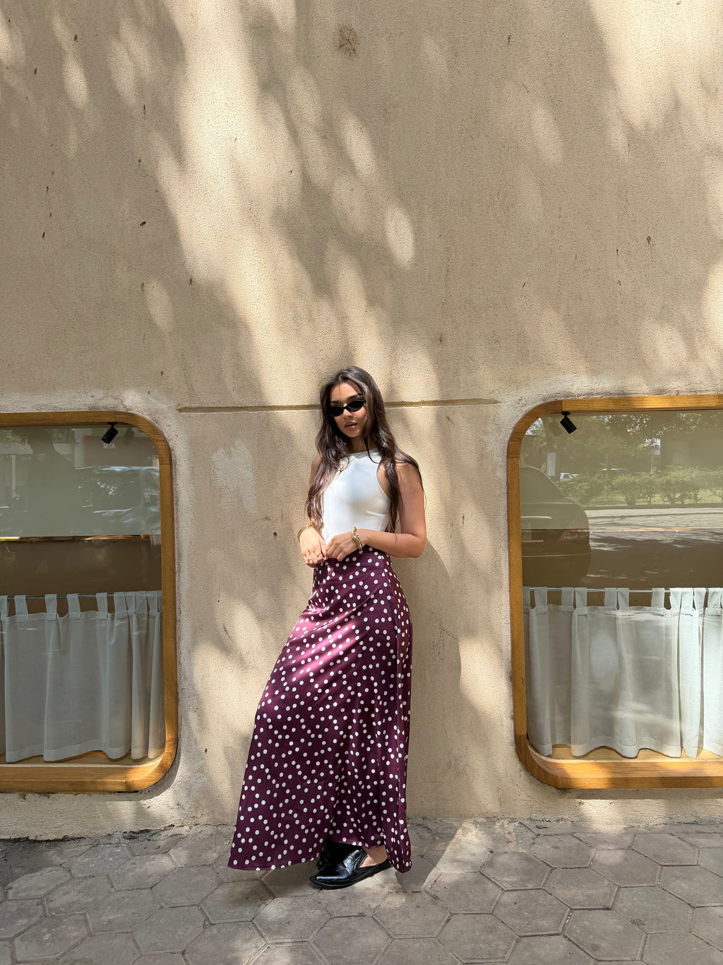 Bolka dots stain skirt