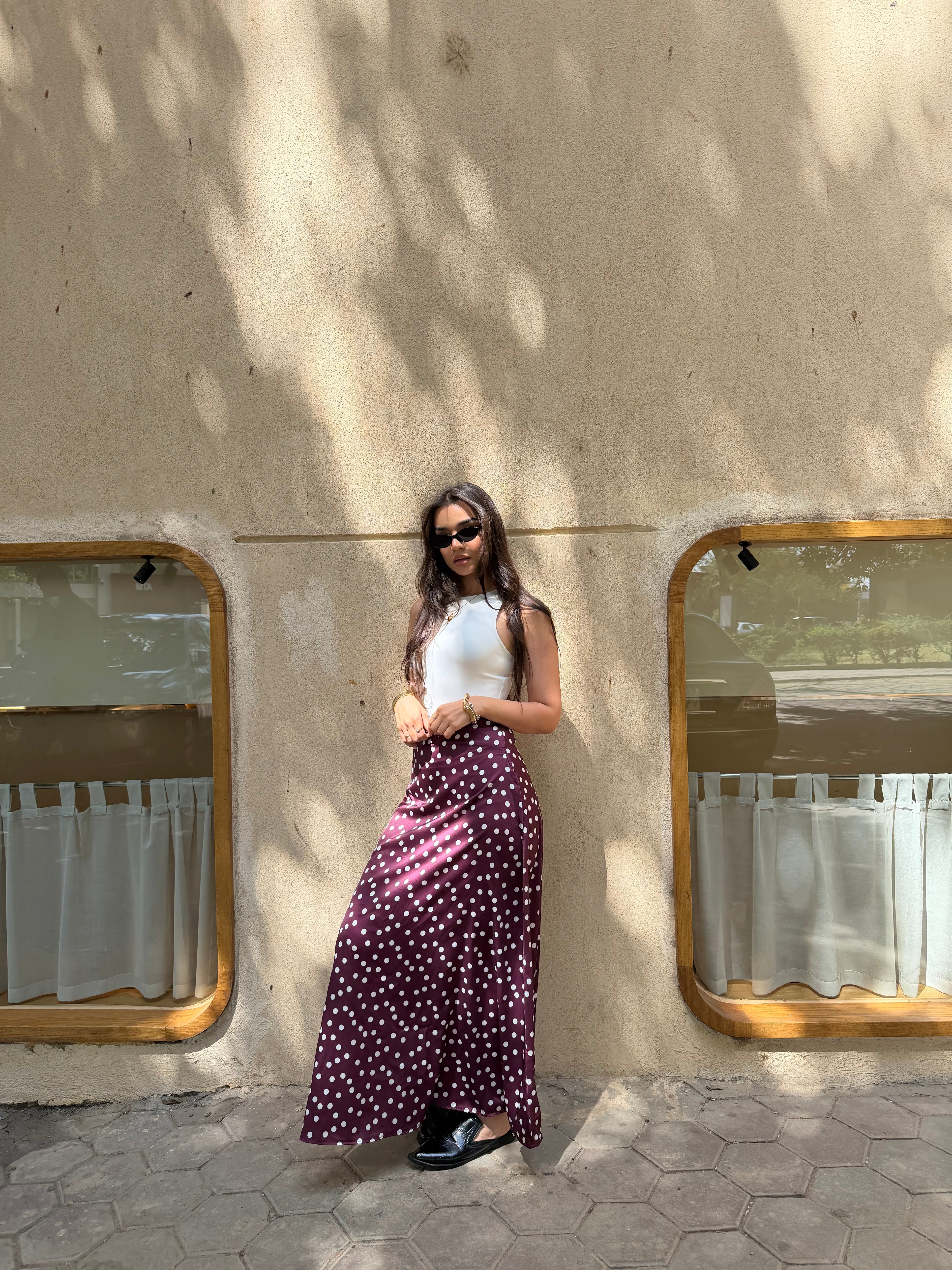 Bolka dots stain skirt