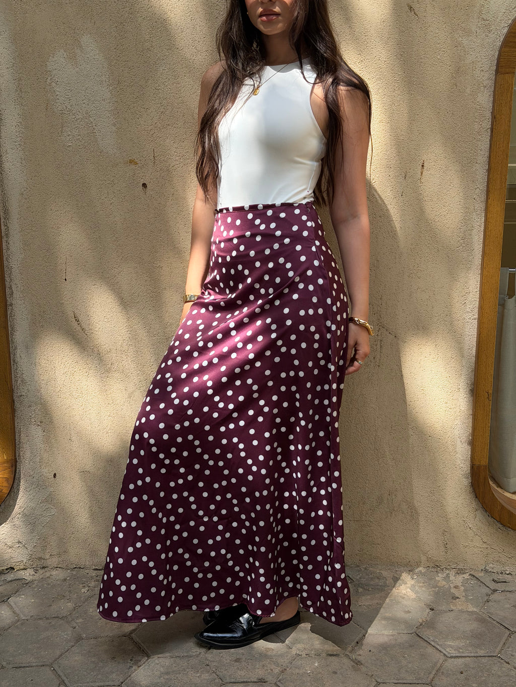 Bolka dots stain skirt
