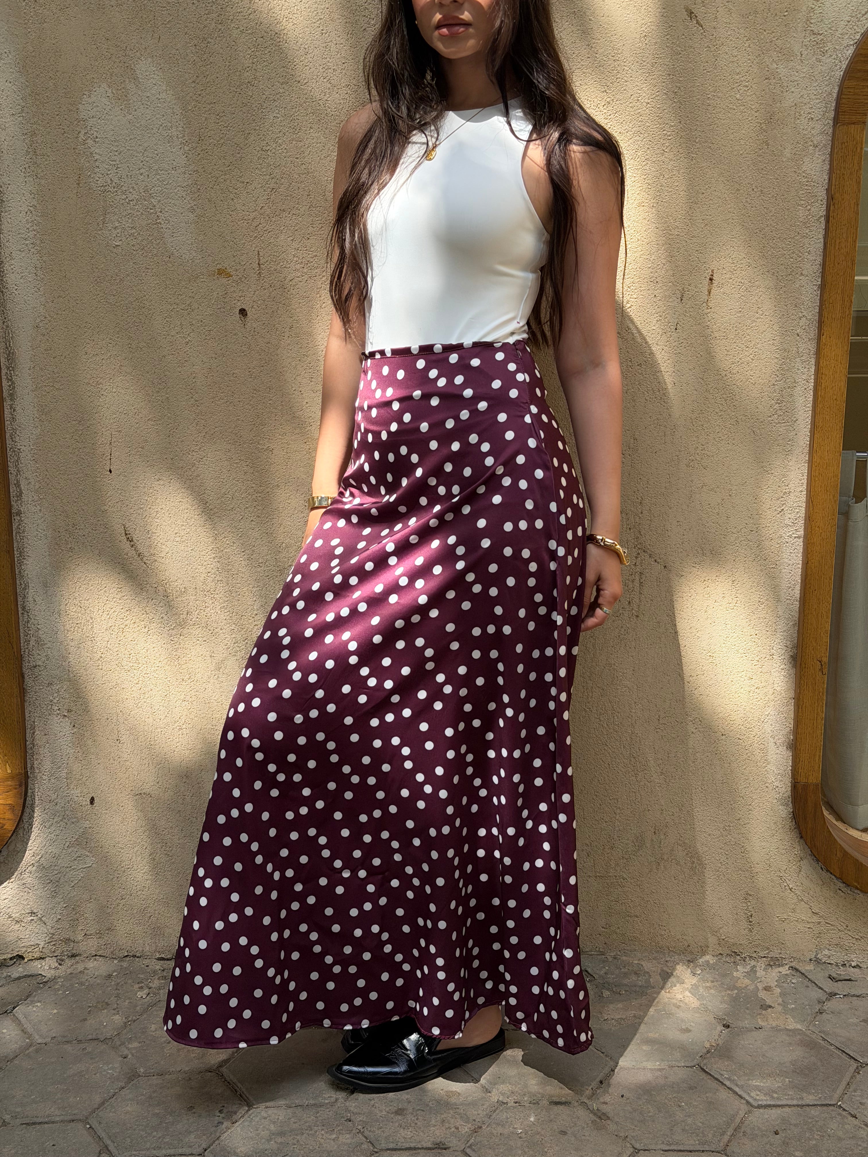 Bolka dots stain skirt