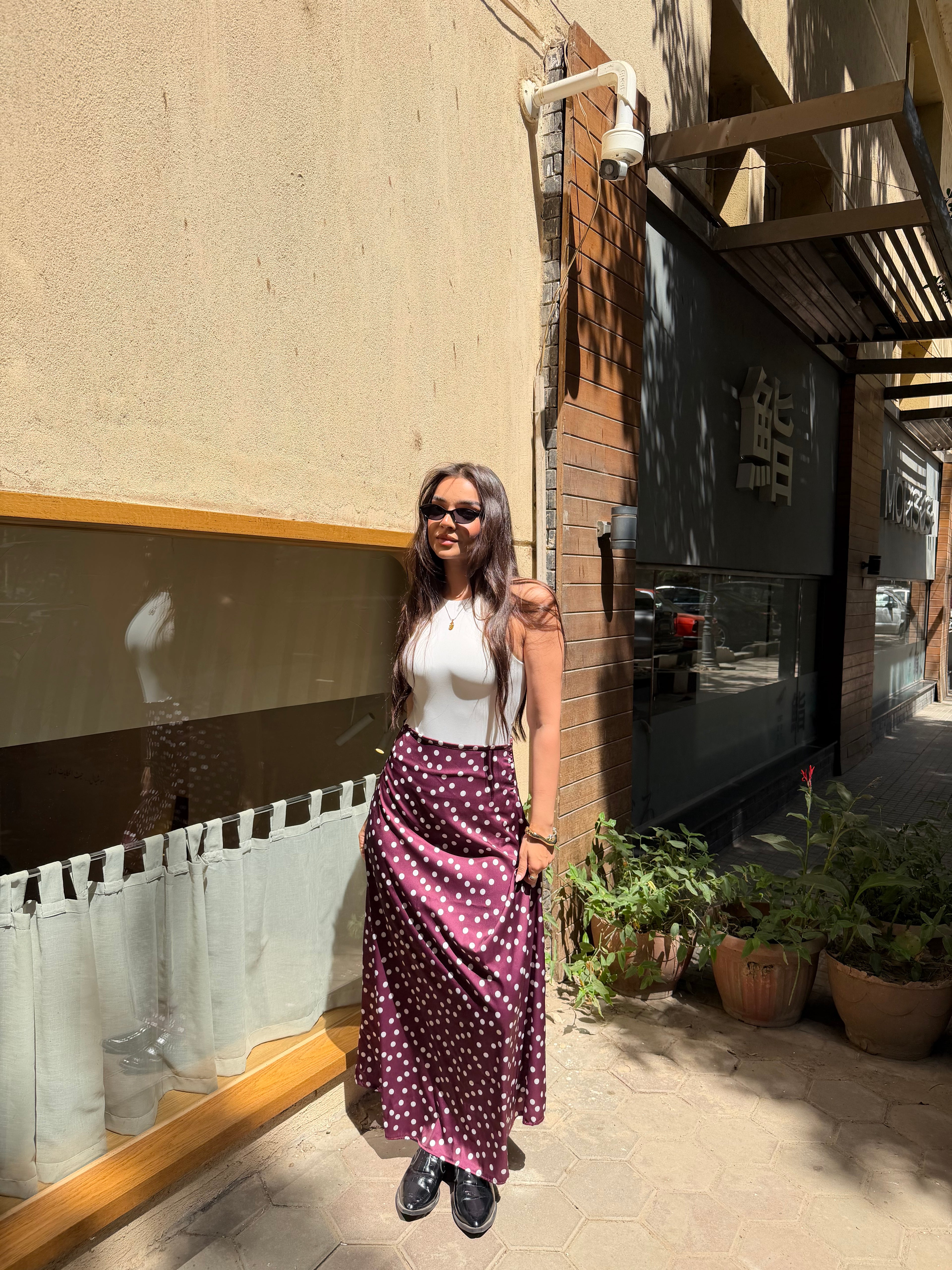 Bolka dots stain skirt