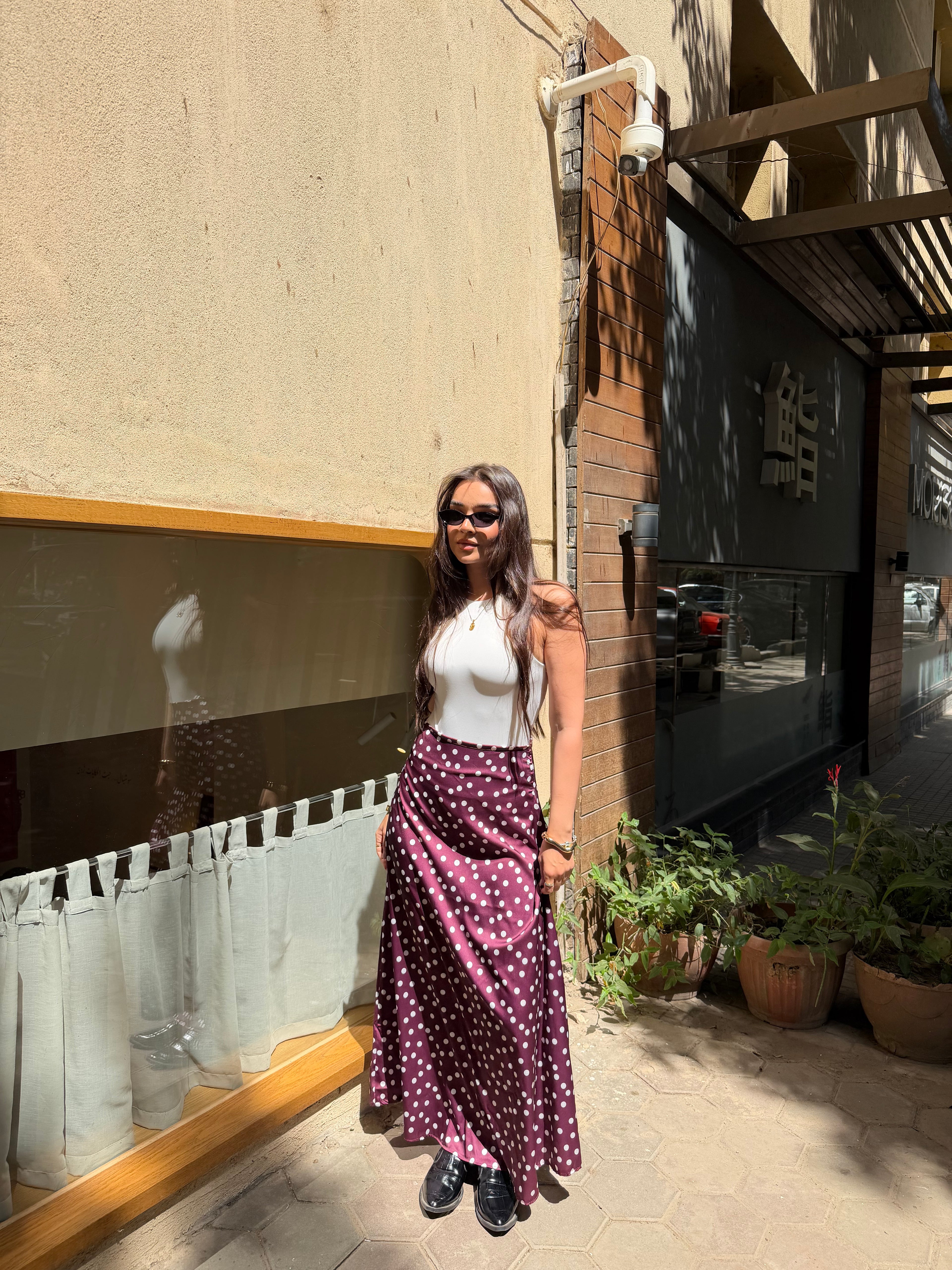 Bolka dots stain skirt