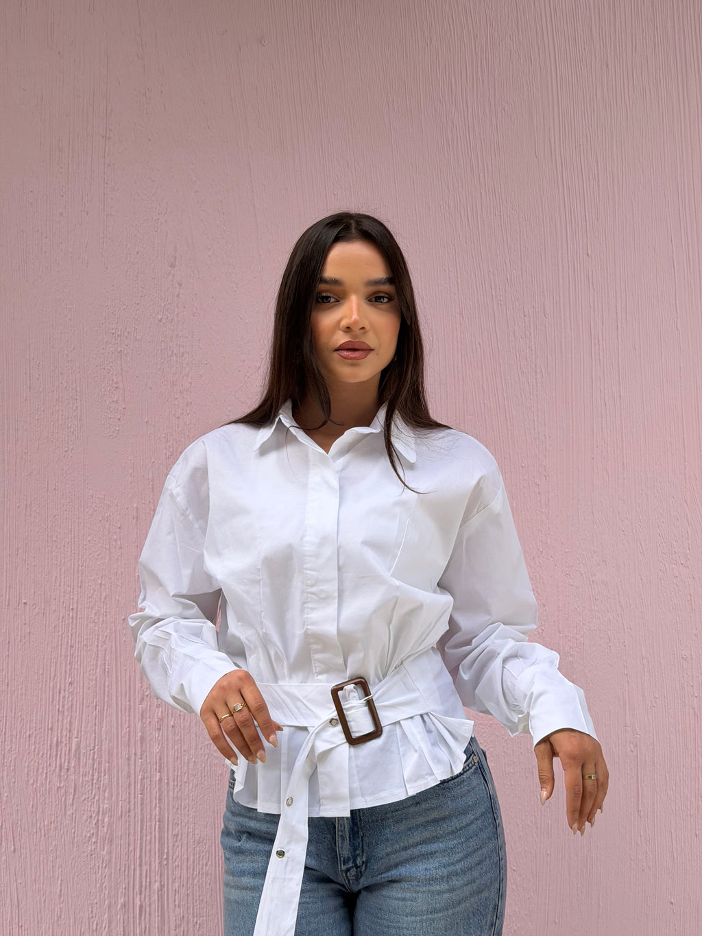 Belted chemise